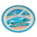 3 Section Baby Plate Assor