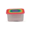 Rainbow Container 4pcs Set