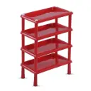 4 Step Pacific Shoe Rack